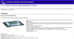 Desktop Screenshot of celerisdrive.com